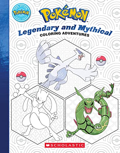 Pokémon Coloring Adventures: Legendary & Mythical Pokémon